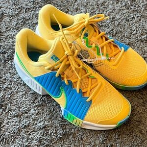 👟 🏀 Nike Zoom Challenge Pickleball Women’s 10 Topaz Gold FQ4155-101  New